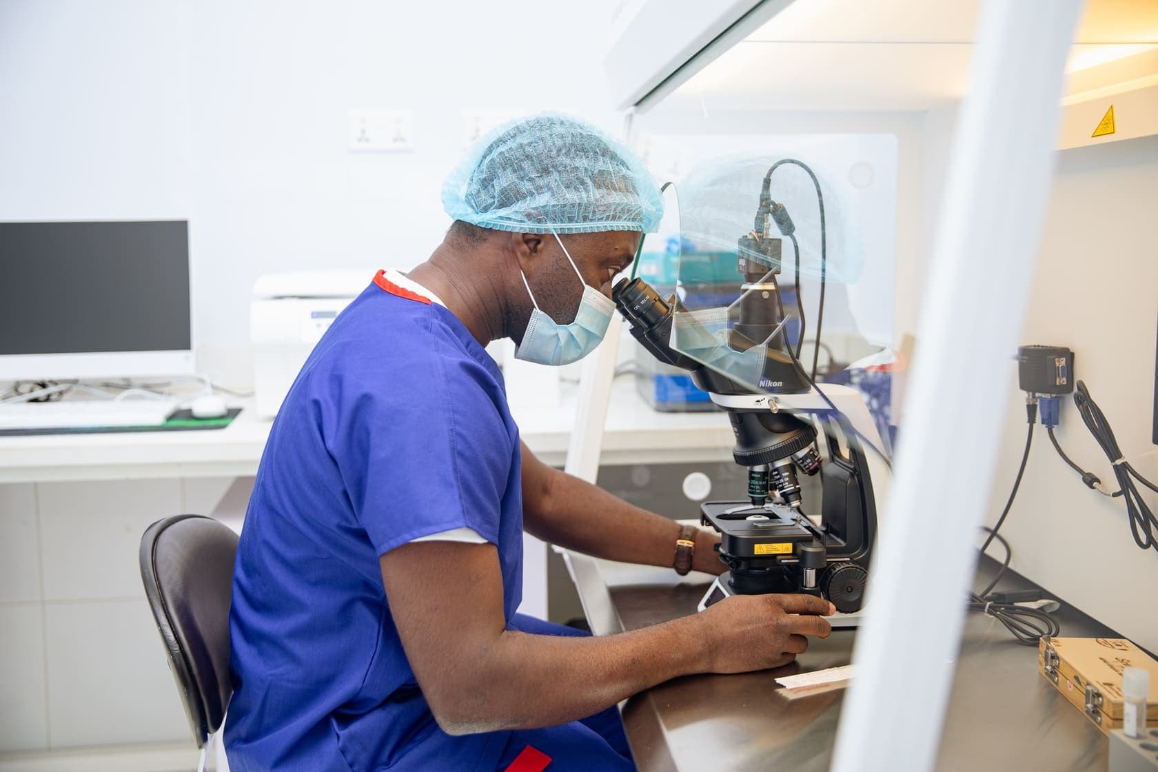 A clinician at The Fertility Centrum
